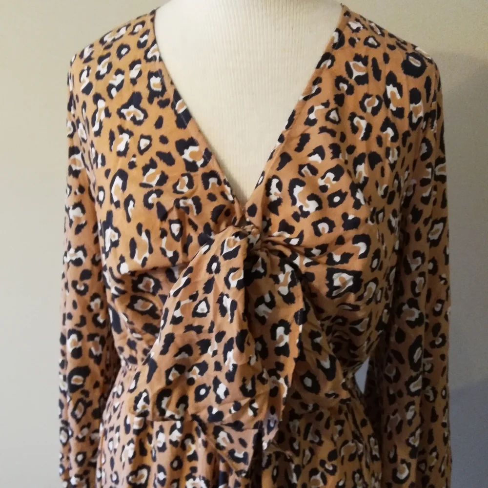 Umgee Animal Print Dress - Picture 8 of 12